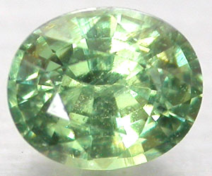 0.48 ct Granate demantoide ruso genuino extremadamente raro - 4