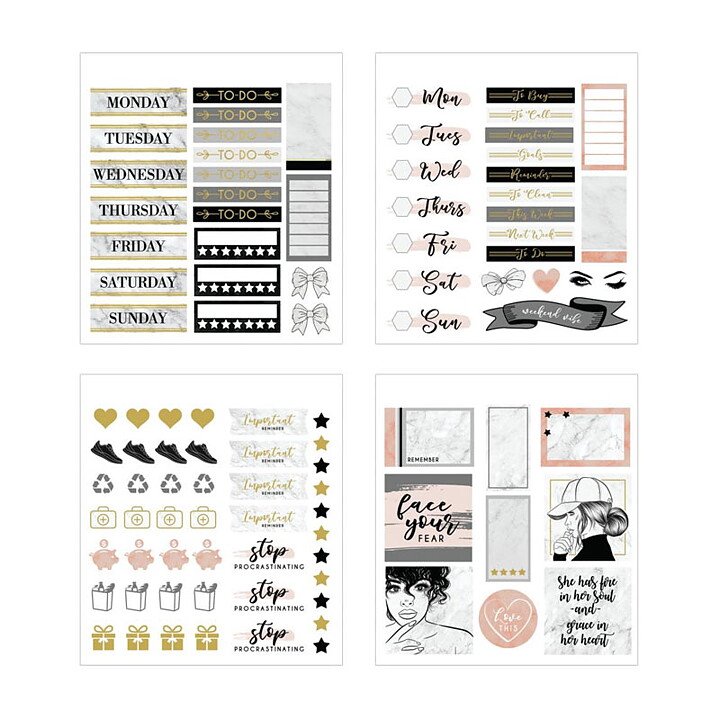 Paper House Mini Sticker Book This Is Us - Glamorous Girls