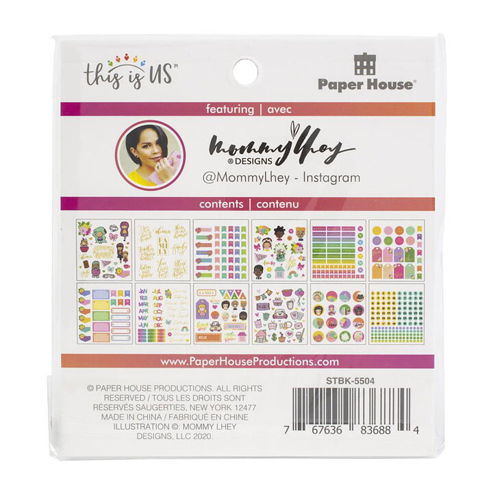 Paper House Mini Sticker Book This Is Us - Our Family