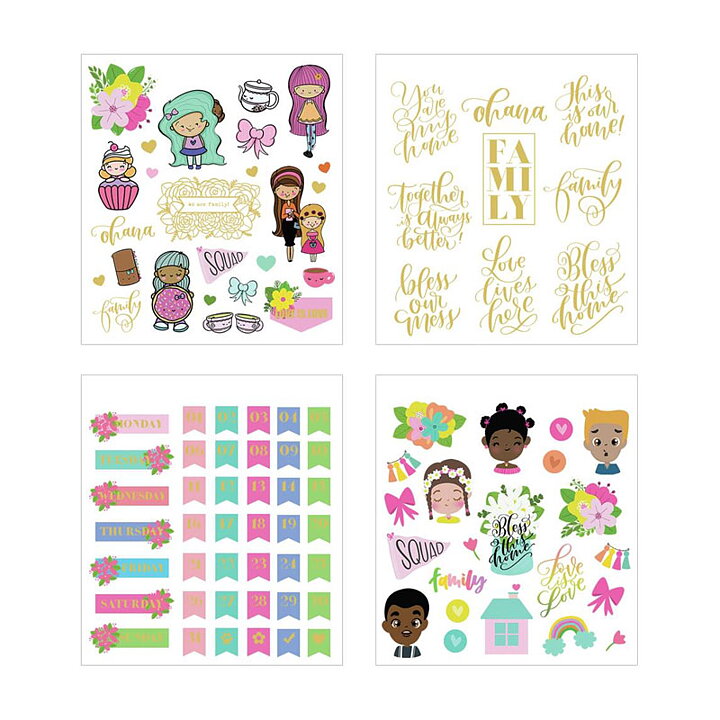 Paper House Mini Sticker Book This Is Us - Our Family