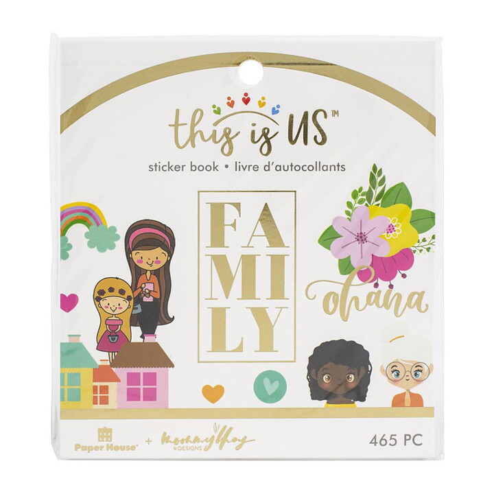 Paper House Mini Sticker Book This Is Us - Our Family 