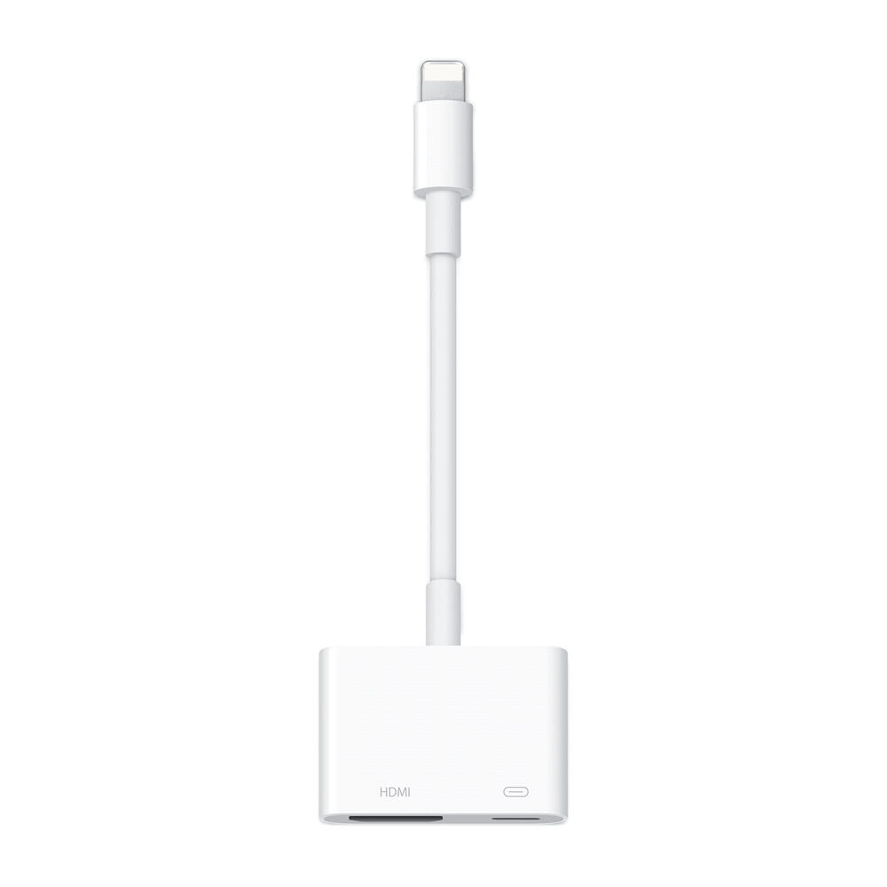 SiGN Lightning till HDMI-adapter 5V, 1A - Vit - 2