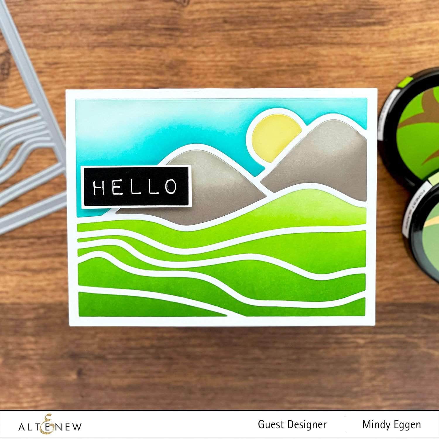 ALTENEW -Abstract Landscape Cover Die - 4