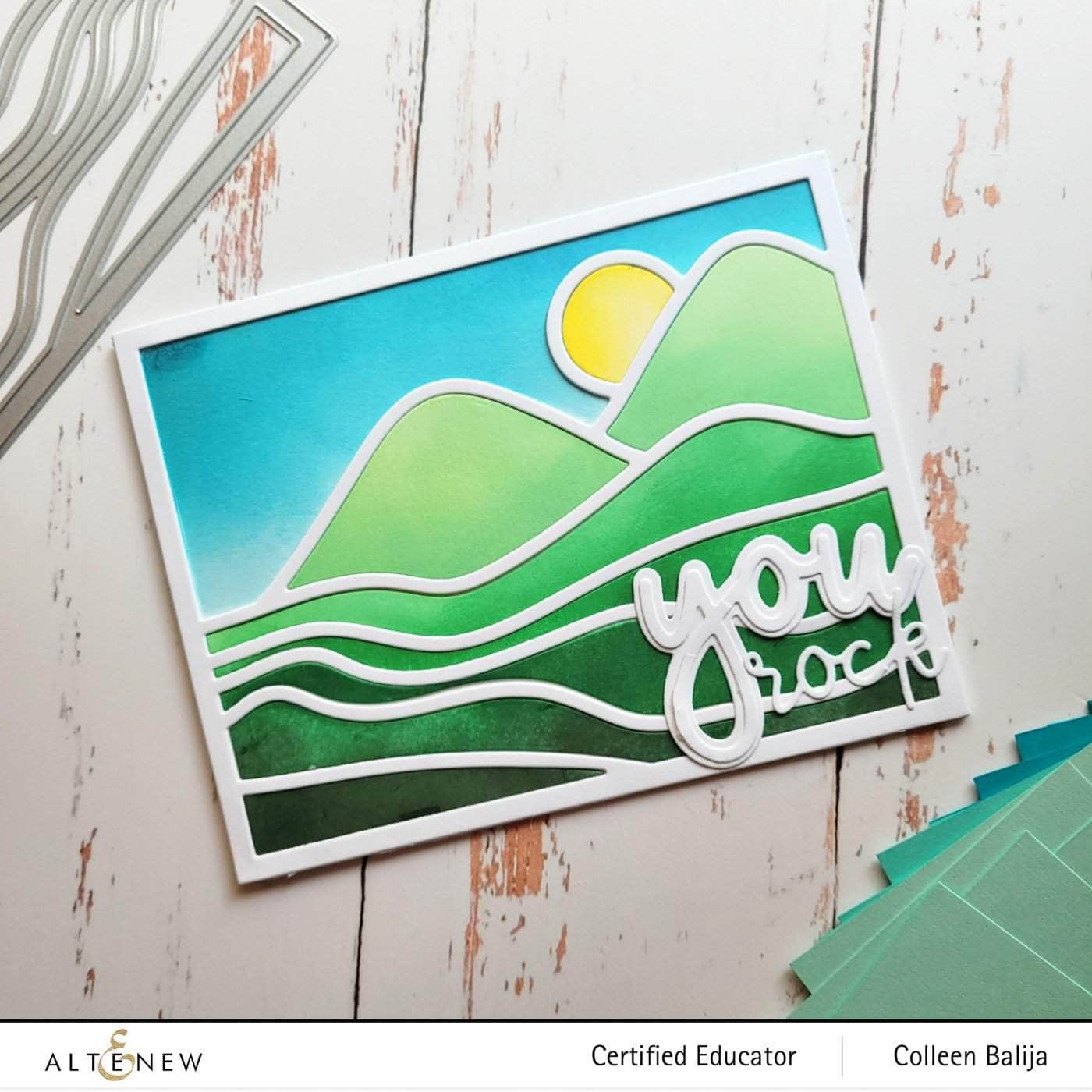 ALTENEW -Abstract Landscape Cover Die - 3