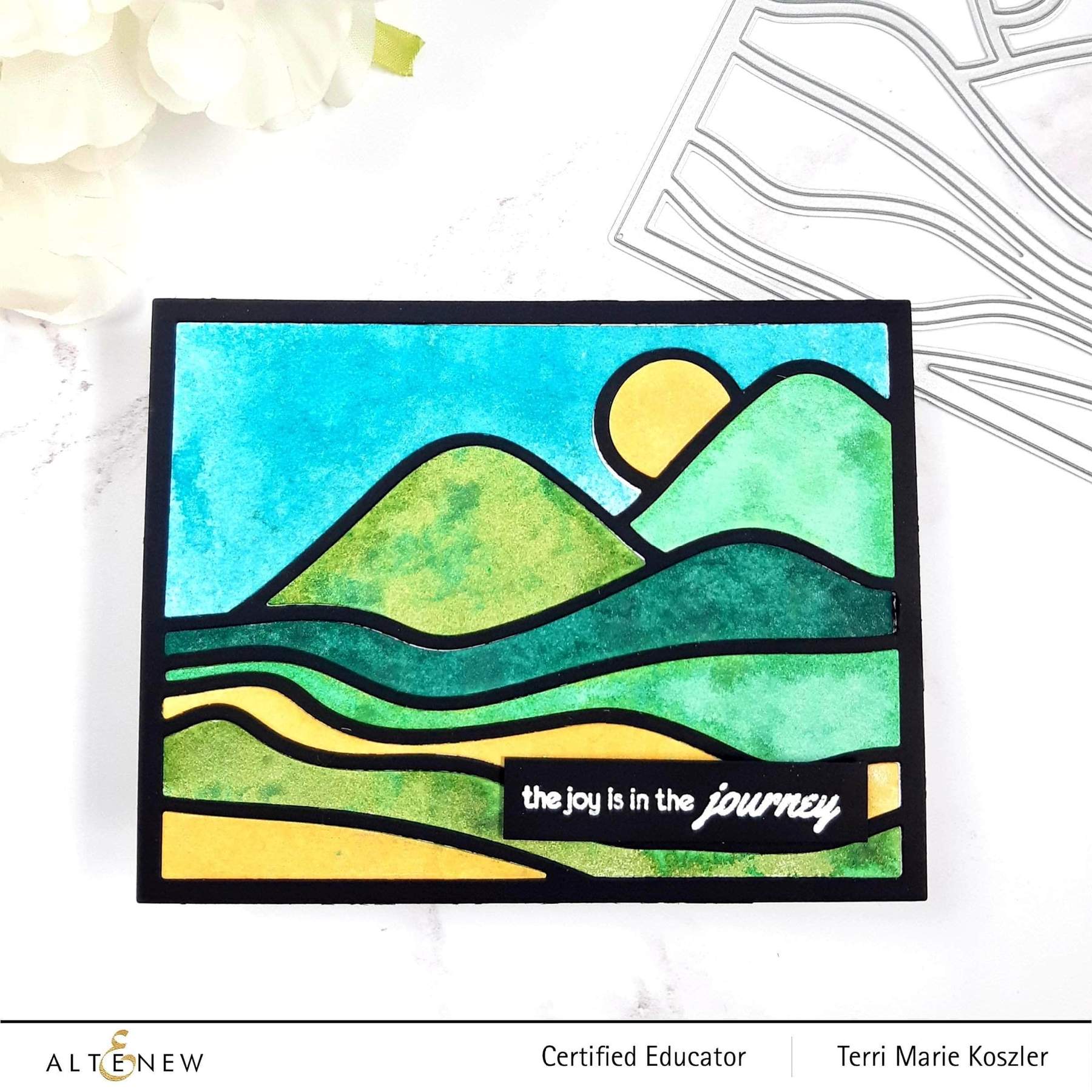 ALTENEW -Abstract Landscape Cover Die - 2