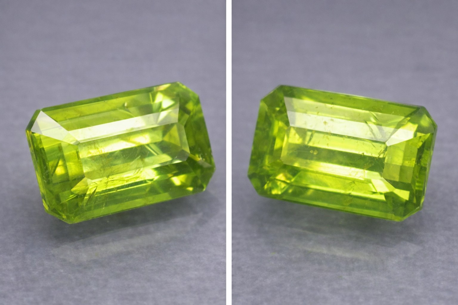 0.53 ct Granate demantoide ruso natural genuino extremadamente raro