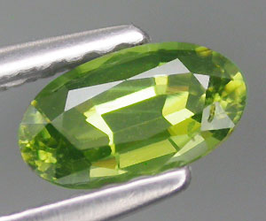 0.59 ct Granate demantoide ruso natural genuino extremadamente raro - 2