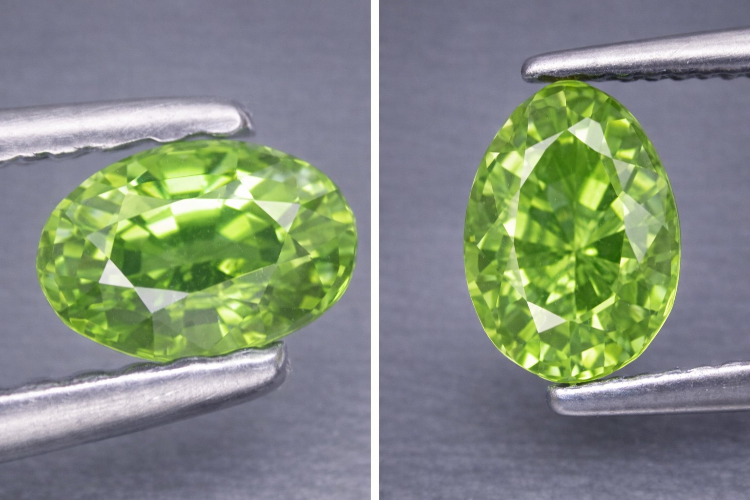 0.36 ct Piedra preciosa de granate demantoide ruso genuino extremadamente rara