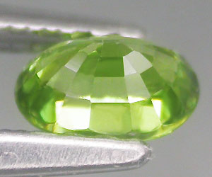 0.36 ct Piedra preciosa de granate demantoide ruso genuino extremadamente rara - 3