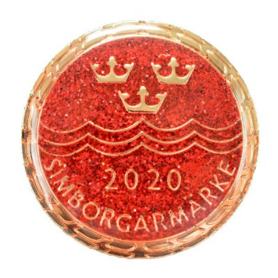 Simborgarmärket 2020 Simmärke
