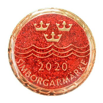 Simborgarmärket 2020 Simmärke
