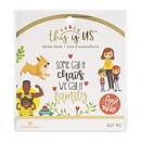 Paper House Mini Sticker Book This Is Us - Family Life