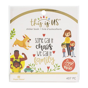Paper House Mini Sticker Book This Is Us - Family Life