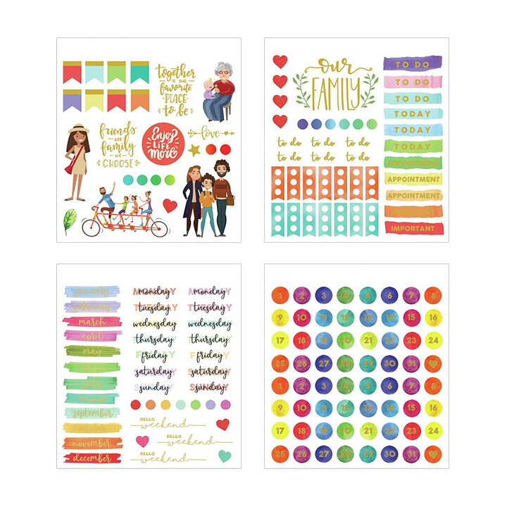 Paper House Mini Sticker Book This Is Us - Family Life