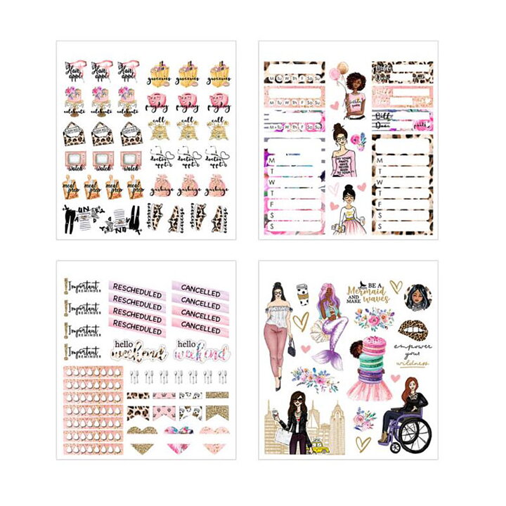 Paper House Mini Sticker Book This Is Us - Own Kind of Beautiful