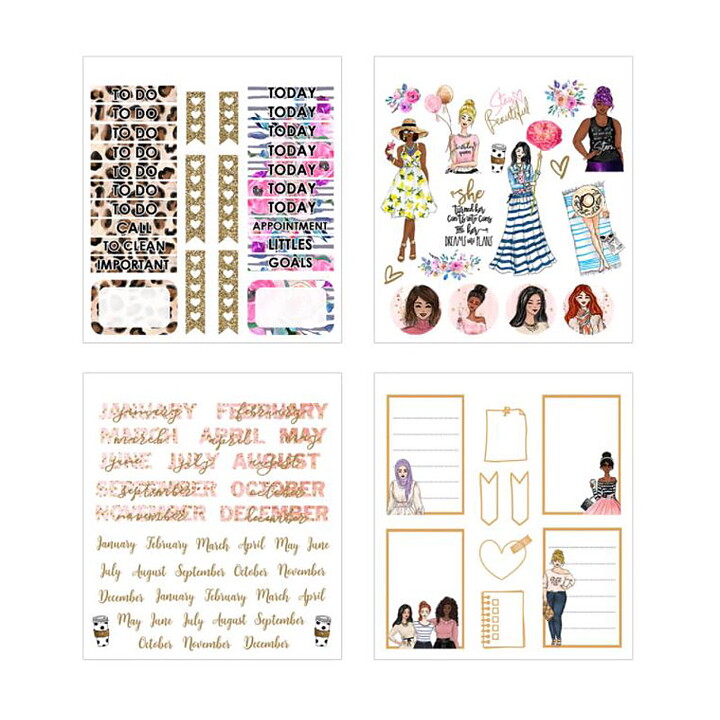 Paper House Mini Sticker Book This Is Us - Own Kind of Beautiful