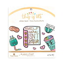 Paper House Mini Sticker Book This Is Us - Pastel Self Care