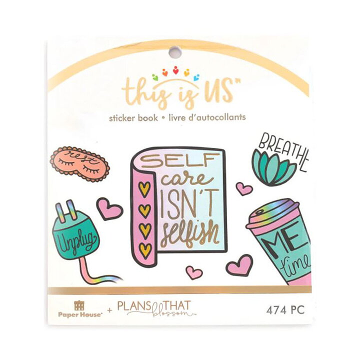 Paper House Mini Sticker Book This Is Us - Pastel Self Care