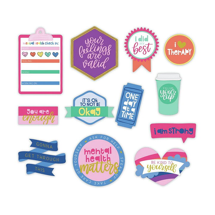 Paper House Diecut Stickers This Is Us - Bright Self Care