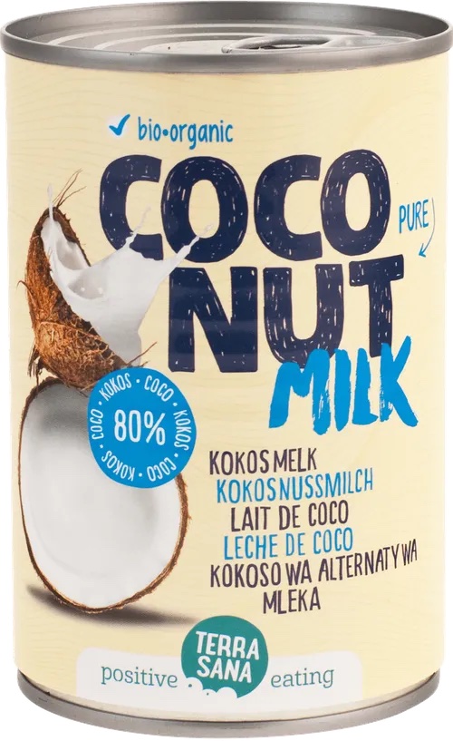 Kokosmjölk 80% 400ml Terra Eko