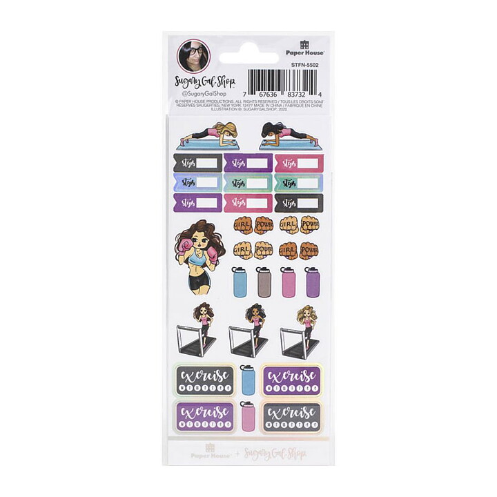 Paper House Stickers This Is Us - Fitness