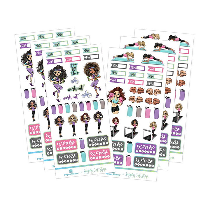 Paper House Stickers This Is Us - Fitness