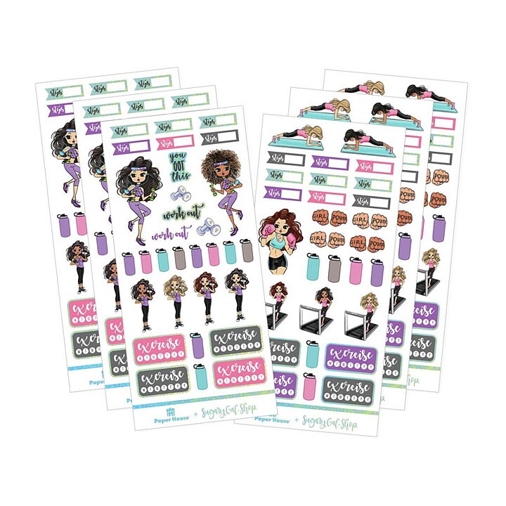 Paper House Stickers This Is Us - Fitness