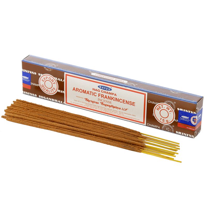 Satya Aromatic Frankincense Rökelsestickor
