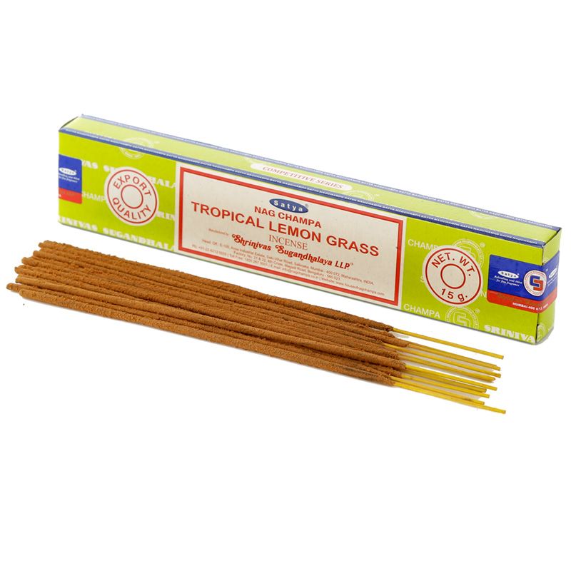 Satya Tropical Lemon Grass Rökelsestickor