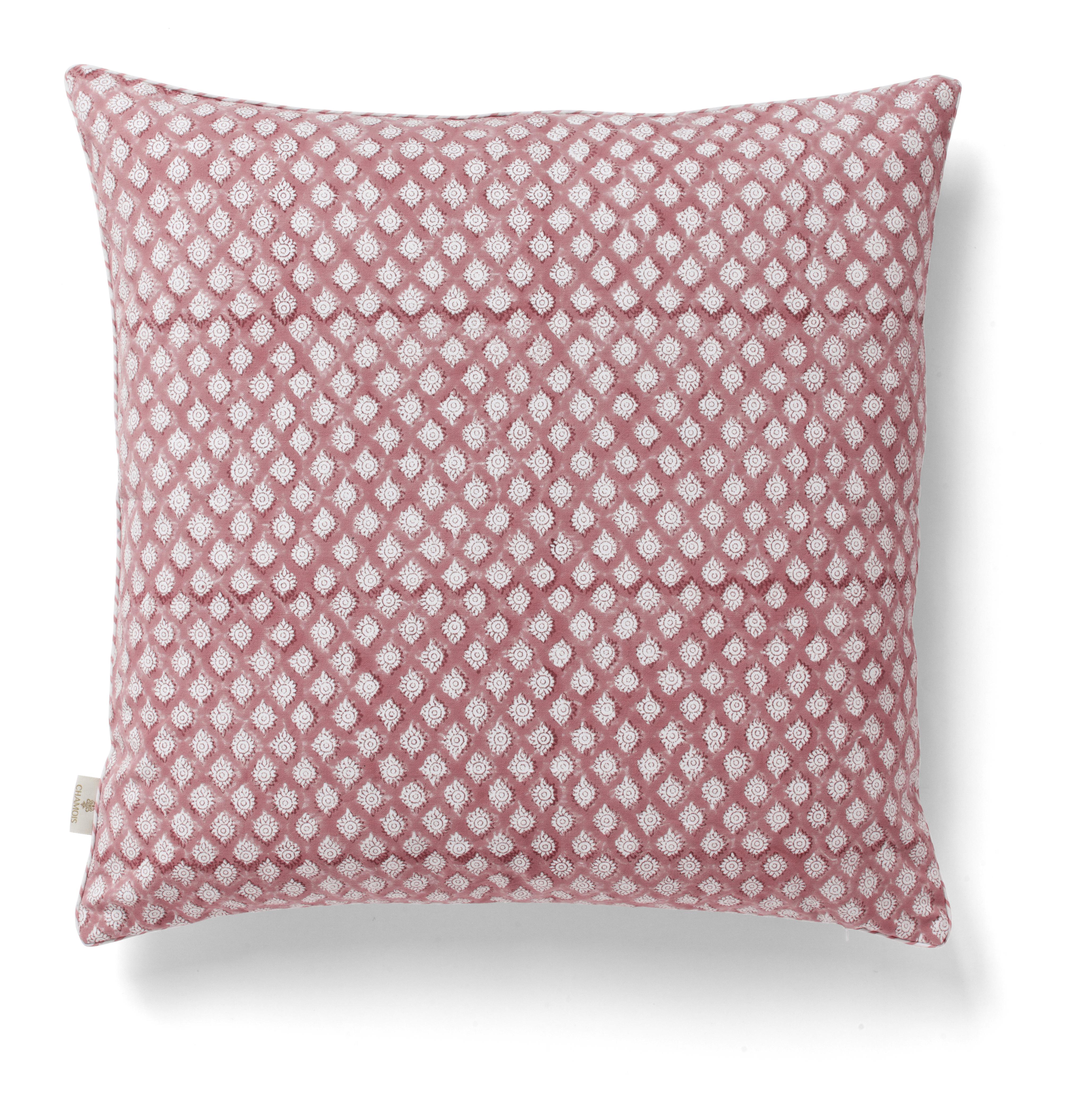 Chamois Kuddfodral Medallion Cotton Fuchsia Rose