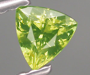 0.40 ct Granate demantoide ruso natural genuino extremadamente raro - 4