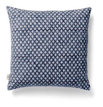 Pillowcase - Medallion - Cotton - Navy Blue - 50x50