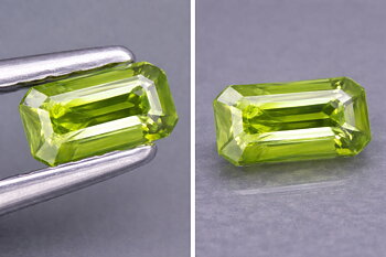 0.36 ct Granate demantoide ruso natural genuino extremadamente raro