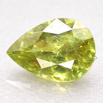 Granate demantoide ruso natural genuino extremadamente raro de 0,25 ct