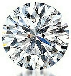 0,23 ct diamante de calidad superior F blanco vvs1 genuino de lujo