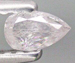 0.12 ct Hermoso diamante blanco H natural genuino