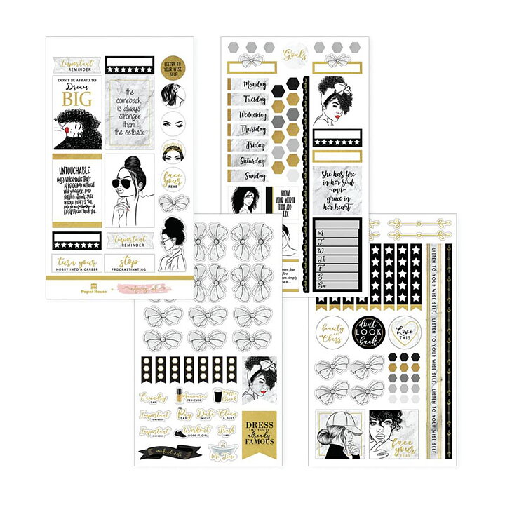 Paper House Weekly Planner Sticker Kit This Is Us - Glamorous Girls