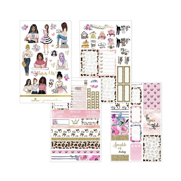 Paper House Weekly Planner Sticker Kit This Is Us - Be You Tiful