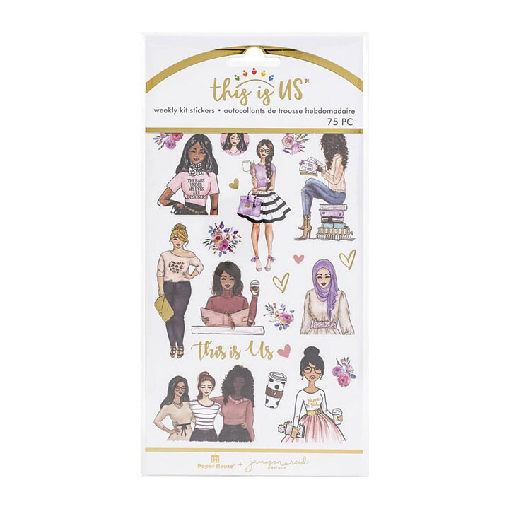 Paper House Weekly Planner Sticker Kit This Is Us - Be You Tiful