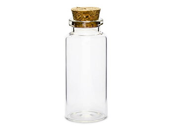 GLASFLASKOR MED KORK | 12-pack