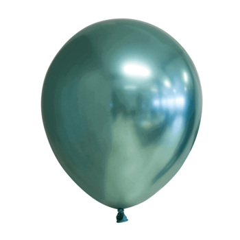 BALLONGER CHROME | 10-pack | Grön
