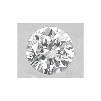 Lujoso diamante blanco H vs1 natural genuino de 2,2 mm
