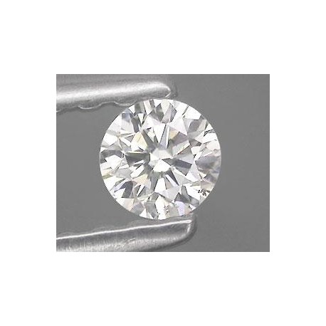 Diamante blanco H vs1 natural genuino de 0,04 ct