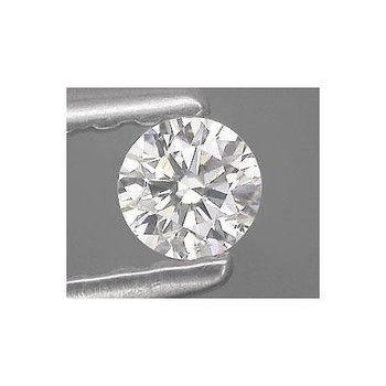 Diamante blanco H vs1 natural genuino de 0,04 ct