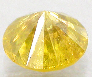 0,35 ct raro 4,4 mm genuino diamante amarillo canario - 2