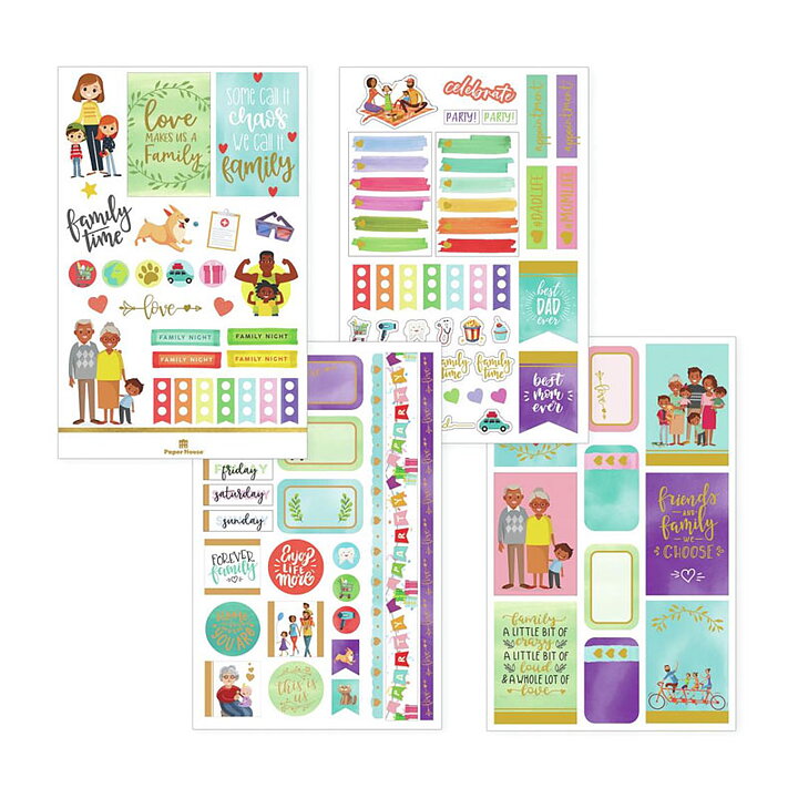 Paper House Weekly Planner Sticker Kit This Is Us - Family Life