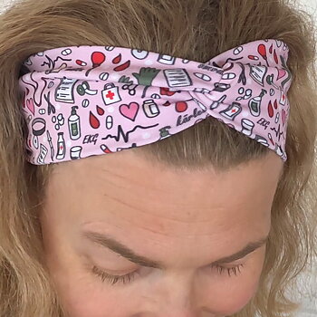 Hårband "first aid"