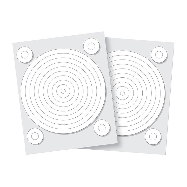 Scrapbook Adhesives 3D Foam Circle Frames - Permanent White