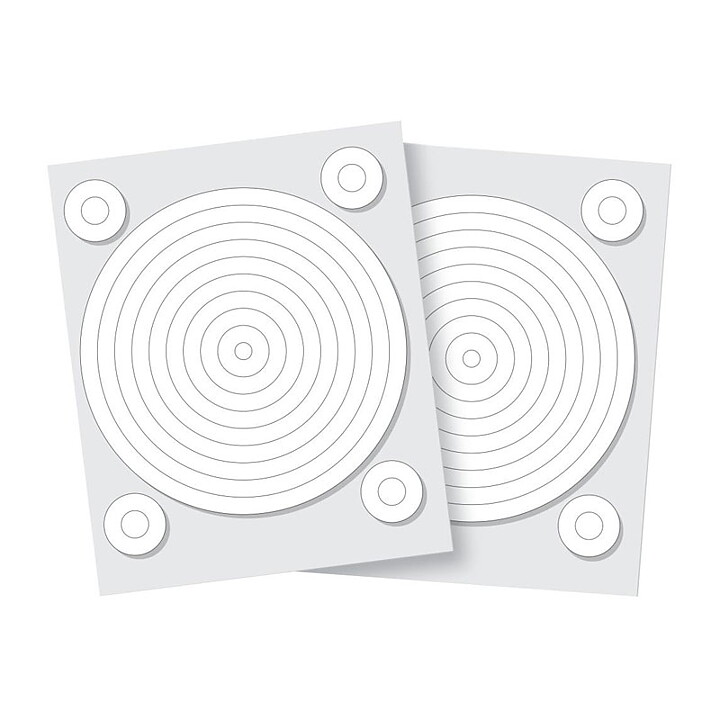 Scrapbook Adhesives 3D Foam Circle Frames - Permanent White