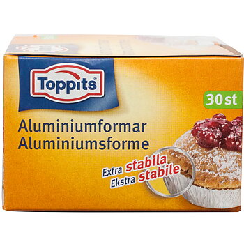 Bakformar Aluminium 30st